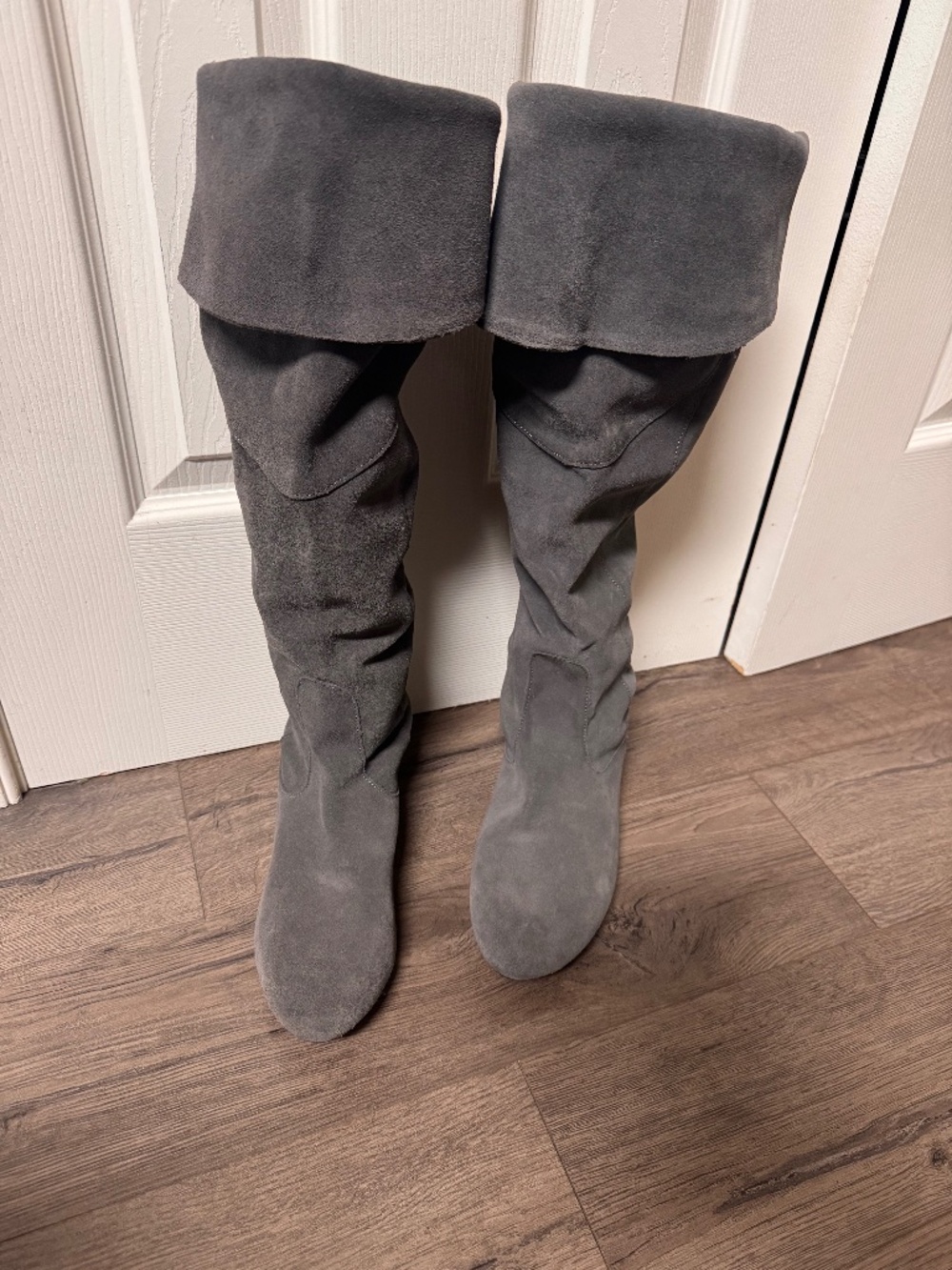 Knee High Suede Boots
